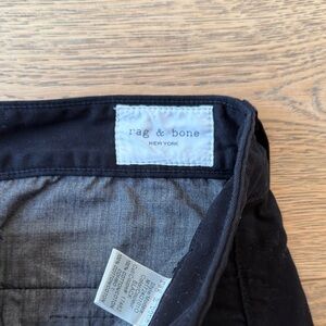 Rag & Bone Black Trousers